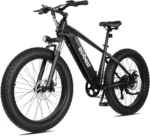 ACTBEST Ranger All-Terrain Electric Mountain Bike, 1400W Peak Motor, 65-Mile Range, 26x4 Inch Fat Tires