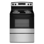 Amana 30-Inch 4.8 Cu. Ft. Freestanding Electric Range, Stainless Steel