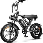 AMYET V9-G60 Peak Fat Tire Electric Bike for Adults, 1500W Motor, 32 MPH