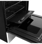GE 30-inch Freestanding Electric Convection Range with No Preheat Air Fry, WiFi, and EasyWash Oven Tray, Stainless Steel - Image 5