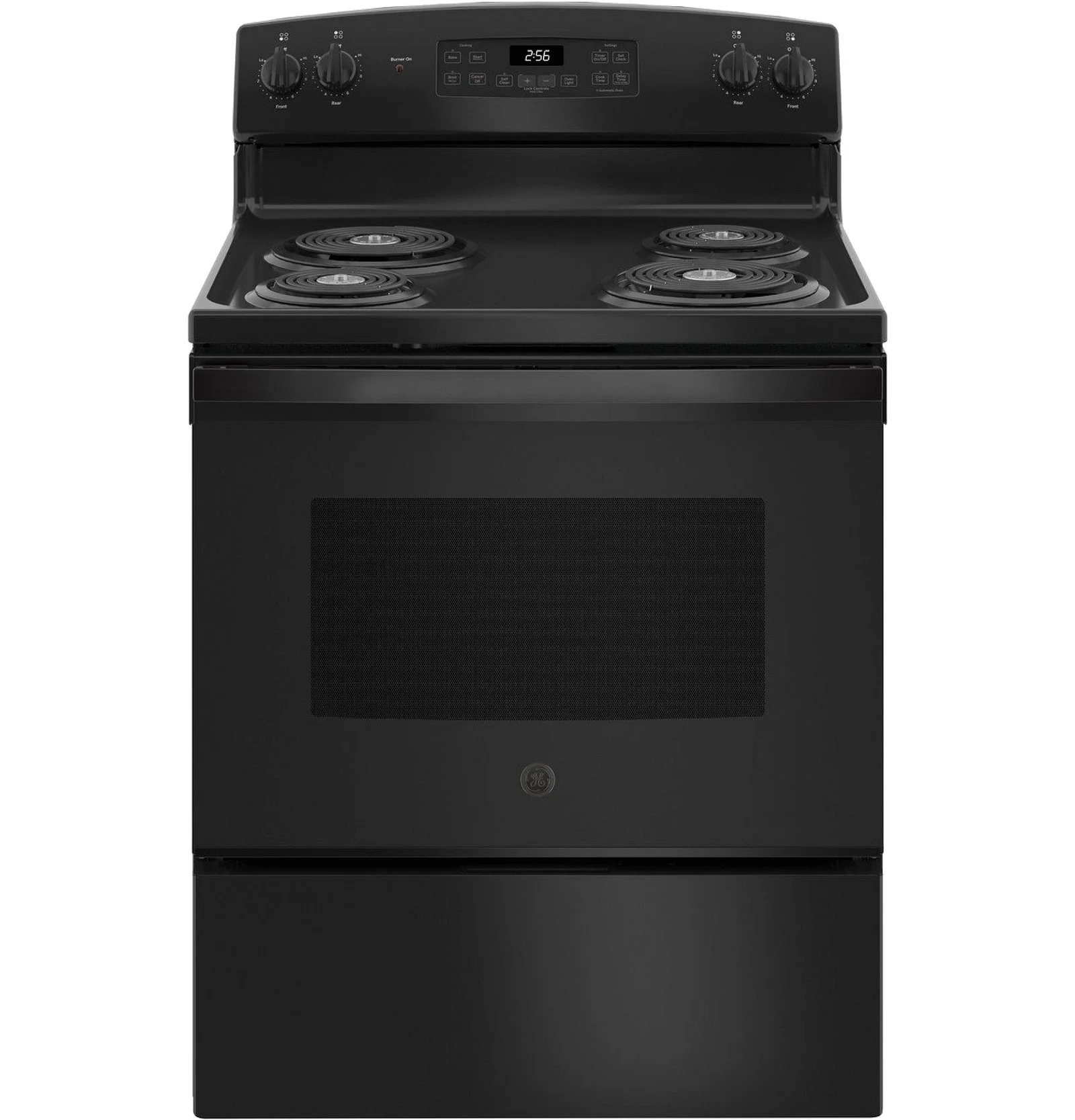 fashodre-llc-fashodre-llc-ge-30-inch-freestanding-electric-range-with-self-clean-oven-blac-01-20260725084910-f341d610.webp GE 30 Inch Freestanding Electric Range with Self-Clean Oven, Black (JB256DMBB) - Image 1