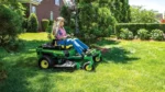 Greenworks 60V 42" Electric CrossoverZ Zero Turn Mower with (6) 8 Ah Batteries & (3) Dual Port Turbo Chargers - Image 2