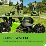 Greenworks 80V 21-Inch Cordless Self-Propelled Lawn Mower - Image 2
