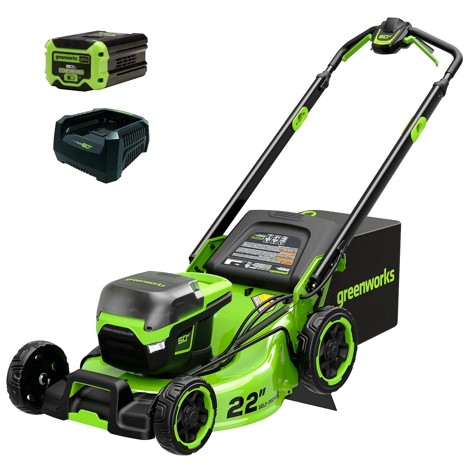 fashodre-llc-fashodre-llc-greenworks-pro-60v-22-cordless-self-propelled-push-lawn-mower-01-20260725084633-5cef646b.webp Greenworks Pro 60V 22" Cordless Self-Propelled Push Lawn Mower - Image 1