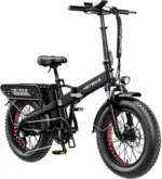 Heybike Mars 2.0 Foldable Fat Tire Electric Bike - 750W Motor, 28 MPH, 45 Mile Range, Grey