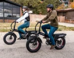 Heybike Mars 2.0 Foldable Fat Tire Electric Bike - 750W Motor, 28 MPH, 45 Mile Range, Grey - Image 2