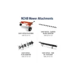 Husqvarna MZ48 48-inch 23 HP Kawasaki Zero-Turn Mower with ClearCut Deck - Image 2