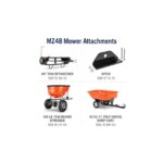 Husqvarna MZ48 48-inch 23 HP Kawasaki Zero-Turn Mower with ClearCut Deck - Image 3