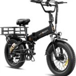 Jasion X-Hunter Folding Fat Tire Electric Bike with Full Suspension