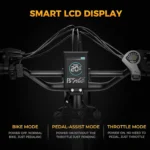Jasion X-Hunter Folding Fat Tire Electric Bike with Full Suspension - Image 3