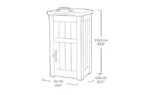 Keter Package Delivery Box Brown Durable Resin - Image 3
