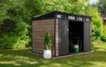 Keter Signature Storage Shed Ashwood Brown 11×7 Ft Resin - Image 9