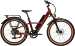 Rad Power Bikes Radster Trail Electric Off-Road Bike, Copper Red, Large