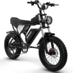 Ridstar Electric Bike for Adults 1500w 33mph,48v 20ah Electric Bicycle,20" Fat Tire,7-Speed Mountain Bike Ul2849