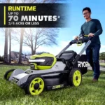 RYOBI 40V HP Brushless 21" Self-Propelled Multi-Blade Lawn Mower Kit - Image 3