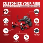 Toro 42 in. TimeCutter 75748 15.5 HP Briggs & Stratton Zero Turn Mower - Image 2