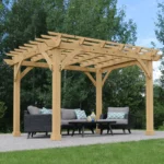 Yardistry 10×12 ft Cedar Meridian Pergola