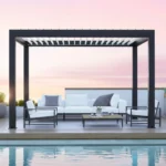 Yardistry Aluminum Louvered Pergola 12×12 ft - Image 2