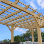 Yardistry Meridian Pergola Natural Cedar 10 ft×22 ft - Image 2