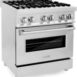 ZLINE 30-Inch Legacy Dual Fuel Range with Gas Cooktop & Electric Convection Oven, Stainless Steel (RA30)