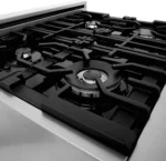 ZLINE 30-Inch Legacy Dual Fuel Range with Gas Cooktop & Electric Convection Oven, Stainless Steel (RA30) - Image 3