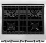 ZLINE 30-Inch Legacy Dual Fuel Range with Gas Cooktop & Electric Convection Oven, Stainless Steel (RA30) - Image 4