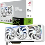 ASUS ROG Astral GeForce RTX 5080 White OC Edition 16GB GDDR7 Graphics Card