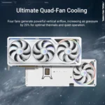 ASUS ROG Astral GeForce RTX 5080 White OC Edition 16GB GDDR7 Graphics Card - Image 2